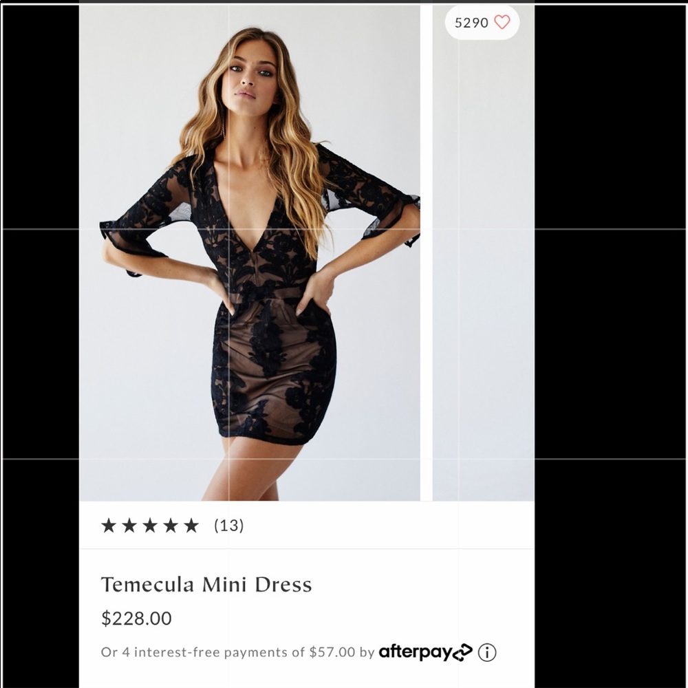 For Love & Lemons Temecula Mini Dress